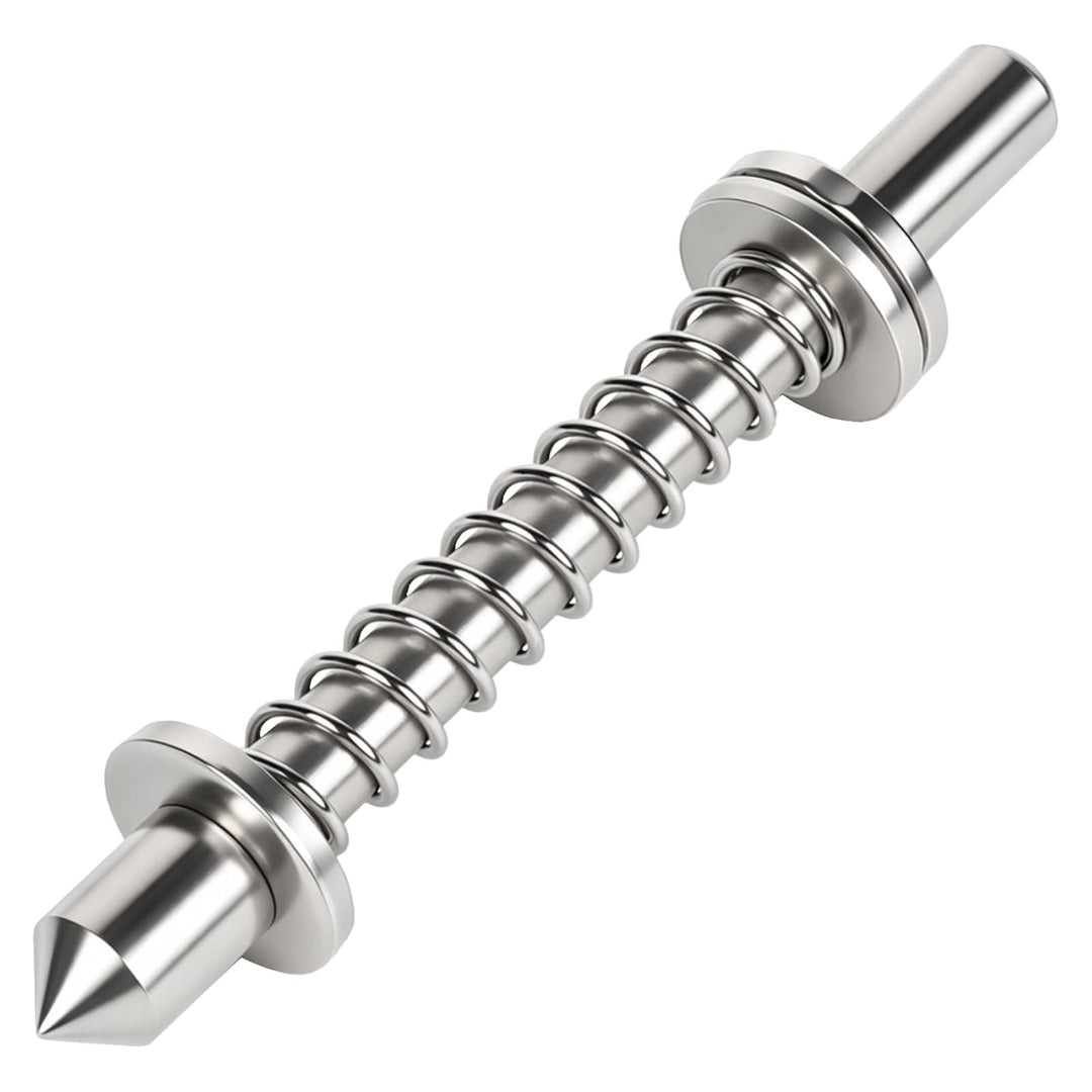 CPROSP Zentrierspitze Federnd für Dosensenker 70mm Bohrtiefe mit 130mm Gesamtlänge, Zentrierspitze F