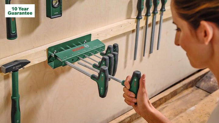 Bosch Sechskantschraubendreher-Set mit T-Griff 7-teilig 7-tlg. Set | Hex, 7-tlg. Set | Hex