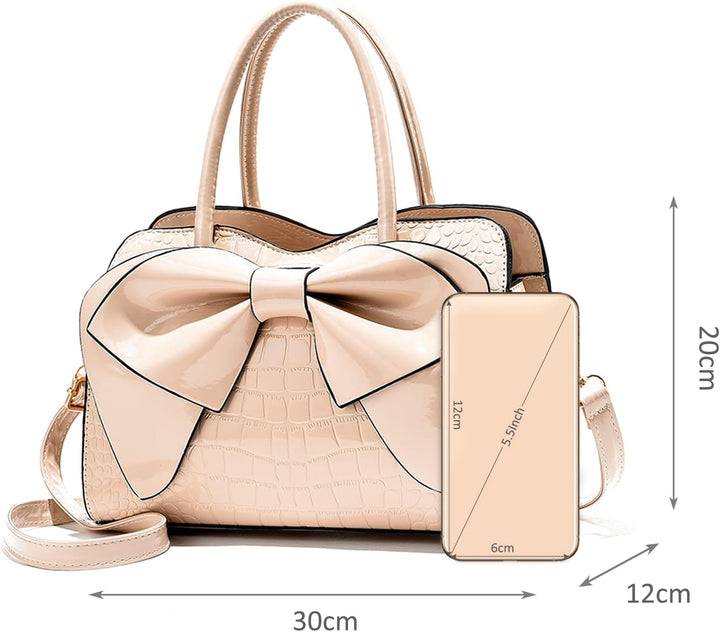 NICOLE &amp; DORIS Handtaschen Damen Kleine Henkeltasche Frau Mode Tasche Designer Umhängetasche Mädchen