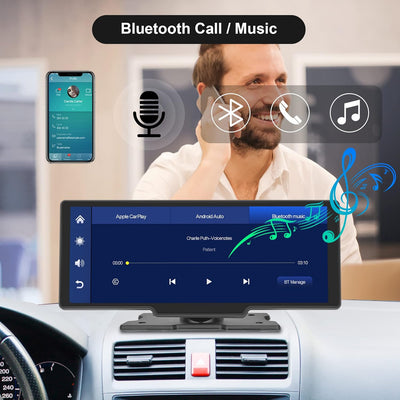 2023 Autoradio Wireless Apple Carplay und Android Auto 10.26 Zoll HD IPS Touchscreen Portable Autora