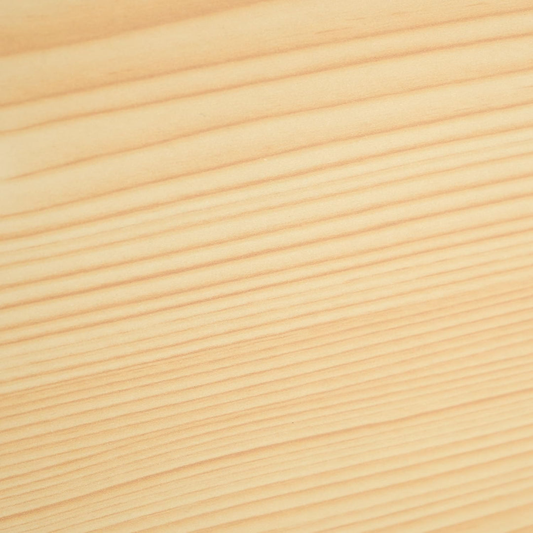 Homestyle4u Bettkasten 2er Set Holz Aufbewahrung mit Rollen, Bett Schublade Bettauszug Natur