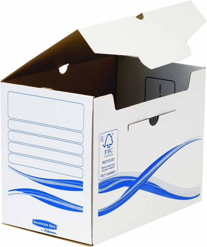 Bankers Box 4460402 Archivschachtel 25-er Pack A4+ Format, 200 mm, 200 mm