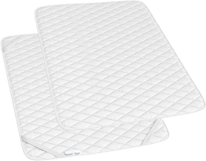 Vitalispa Matratzenschoner, Weiss, 140 x 200 cm Versteppung, 140 x 200 cm