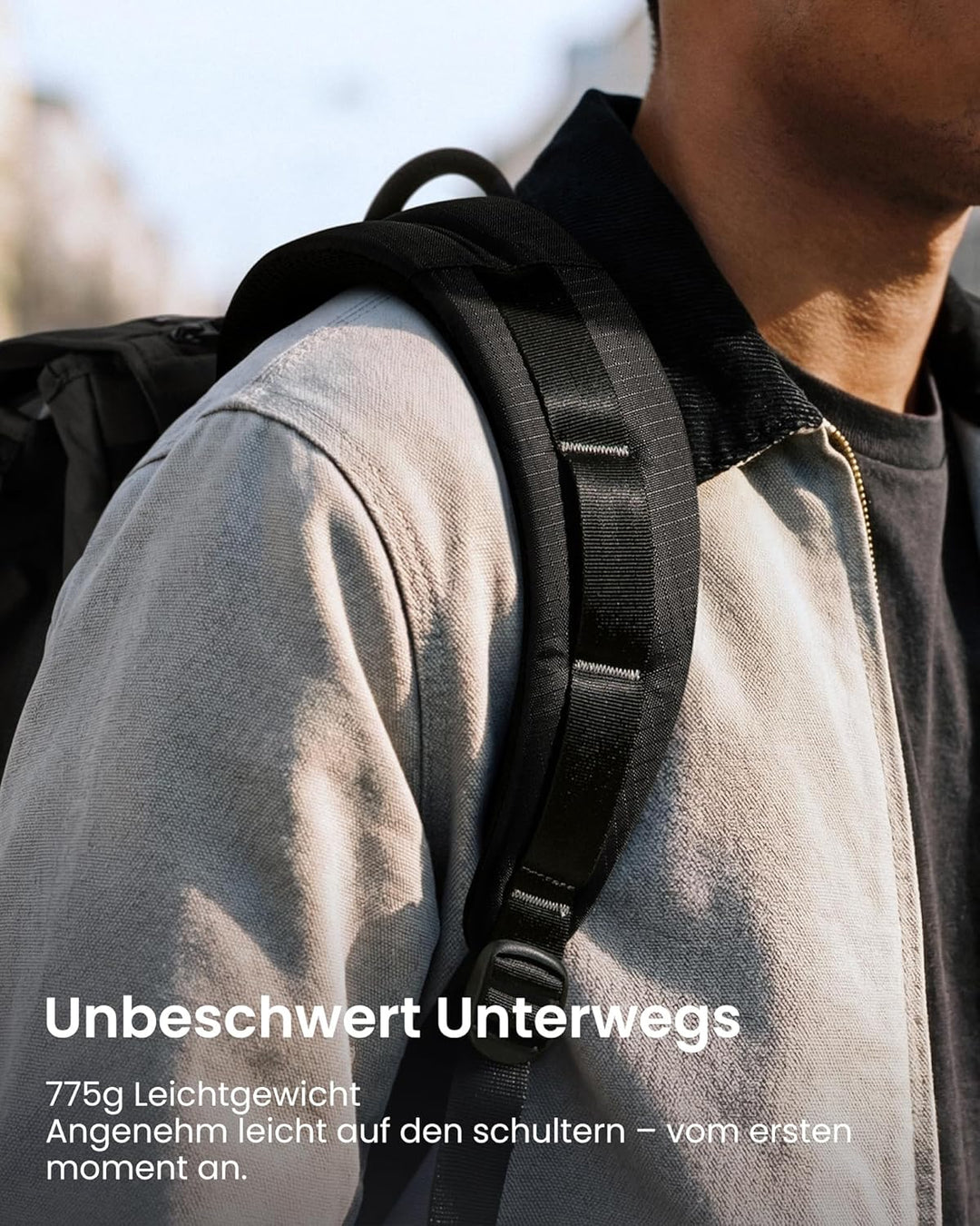 tomtoc Laptop Rucksack, 22L Vintage Tagesrucksack für 13-16 Zoll Laptops, Leicht & Wasserabweisend,