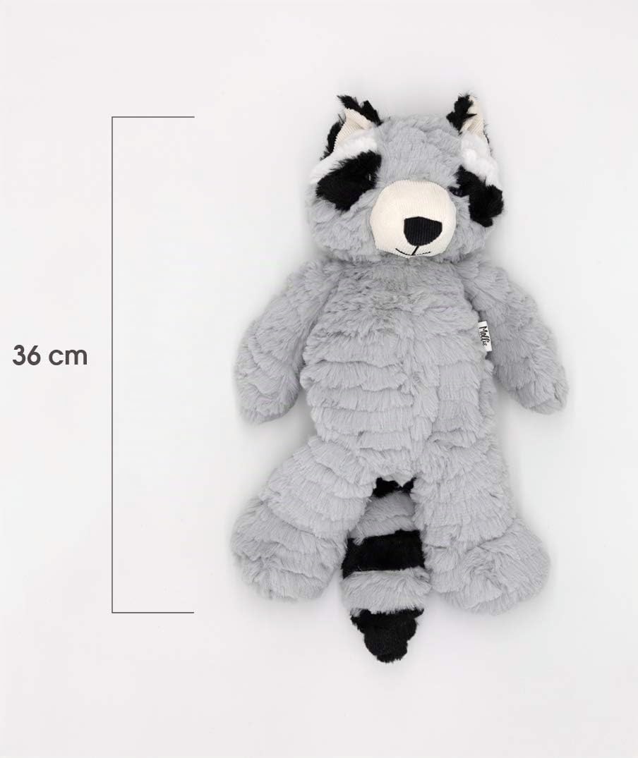 Mollis Kuscheltier - Kuschelwaschbär - 36 cm - Plüschtier-Waschbär - Kinder-Kuscheltier - weiches St