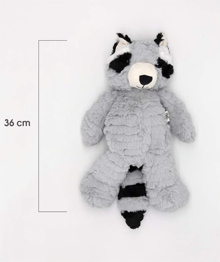 Mollis Kuscheltier - Kuschelwaschbär - 36 cm - Plüschtier-Waschbär - Kinder-Kuscheltier - weiches St