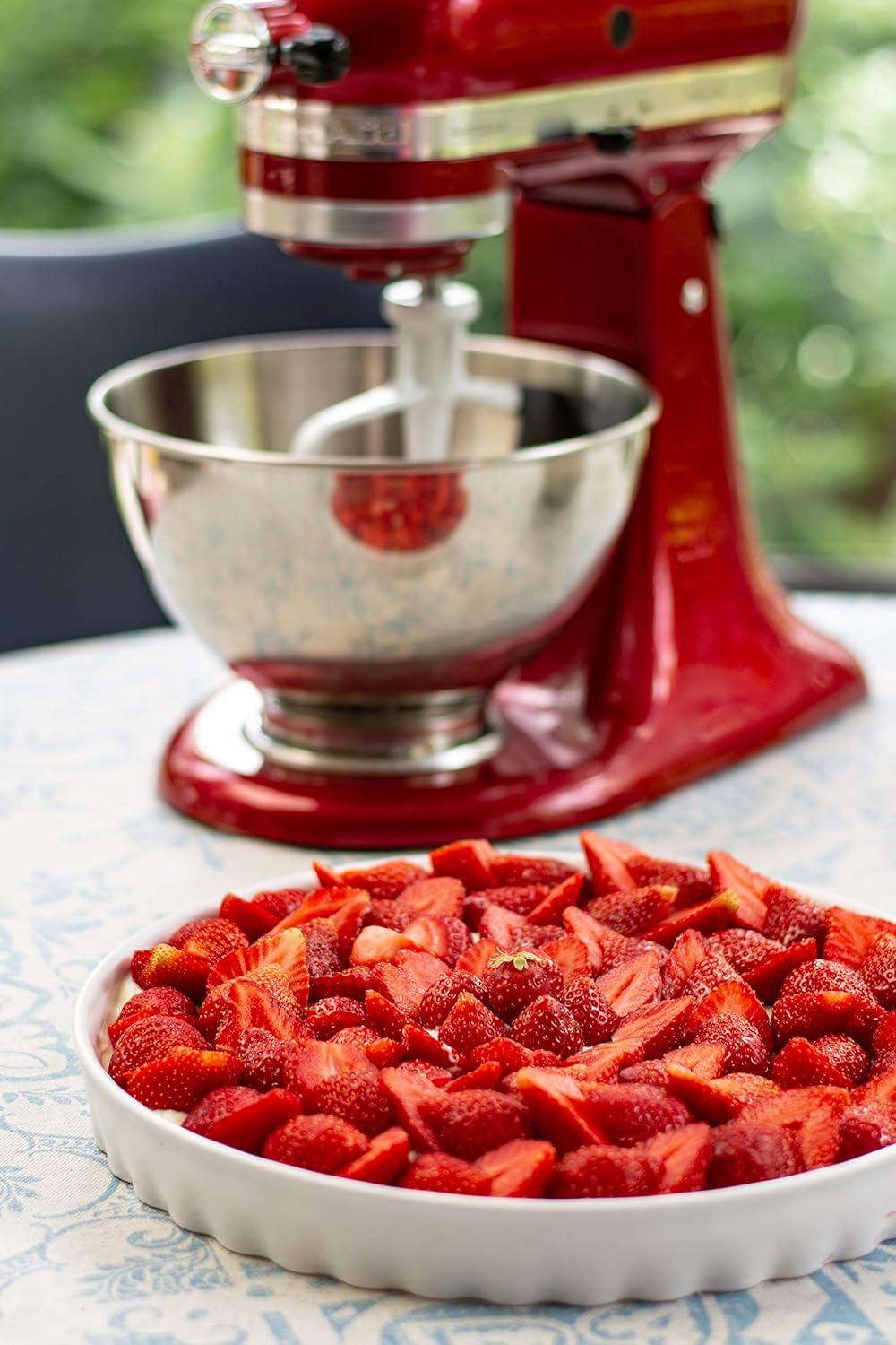 Flexirührer 5KFE5T für KitchenAid Küchenmaschinen mit kippbarem Motorkopf - Perfekt für müheloses Rü