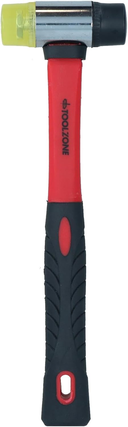 30 mm Gummi & Nylon Mallet Fiber Griff Juweliere Hammer Fenster Verglasung
