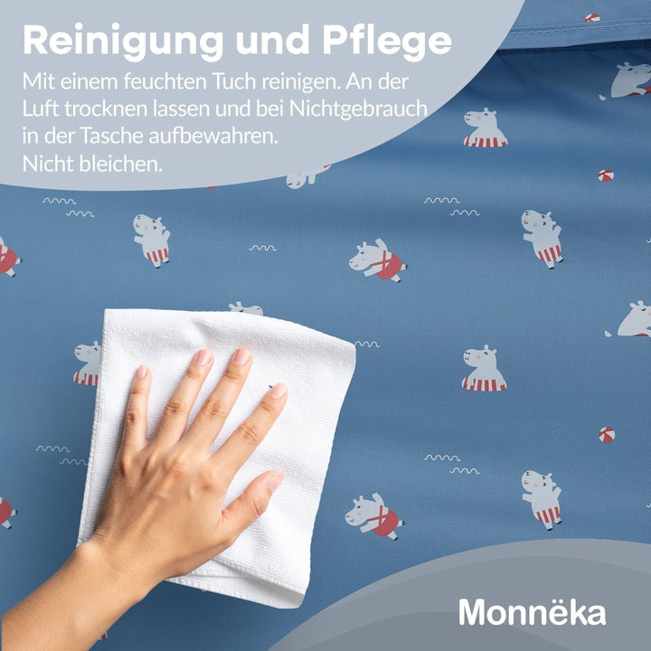 Strandzelt mit UPF 50+ Sonnenschutz | Spielzelt für Babys und Kinder | Mit Sonnenschutz, Moskitonetz