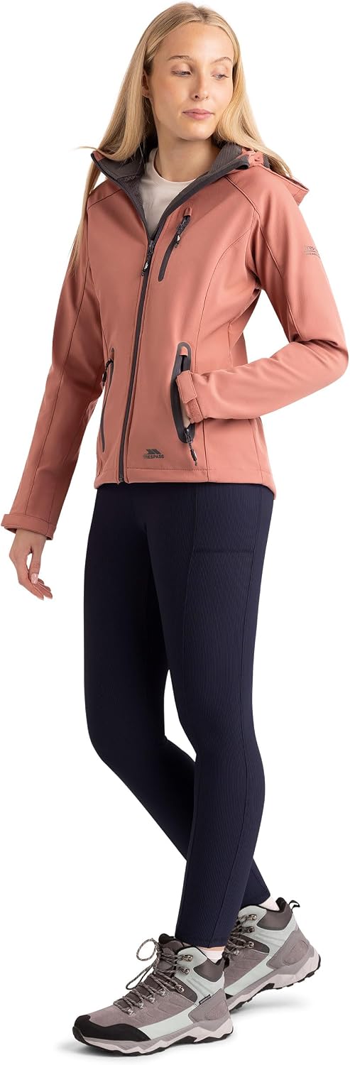 Trespass Damen Bela II Softshelljacke (1er Pack) XS Clay, XS Clay