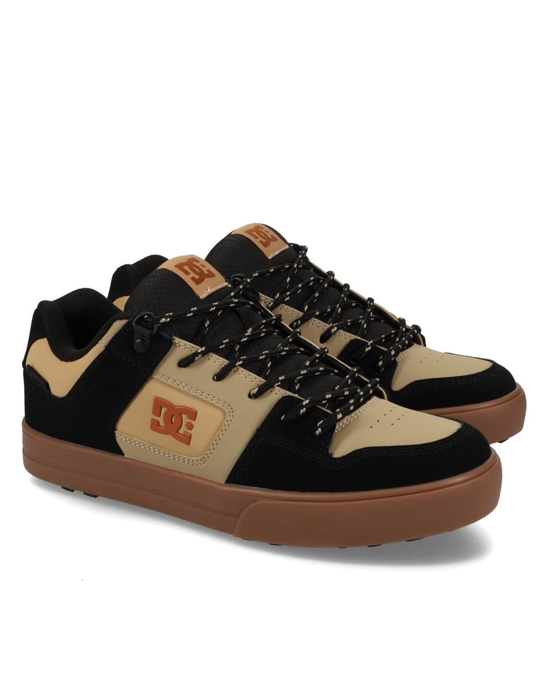 DC Shoes Herren Pure SHOE-D0300660-0WPD-black Skate-Schuh 39 EU Black Gum, 39 EU Black Gum