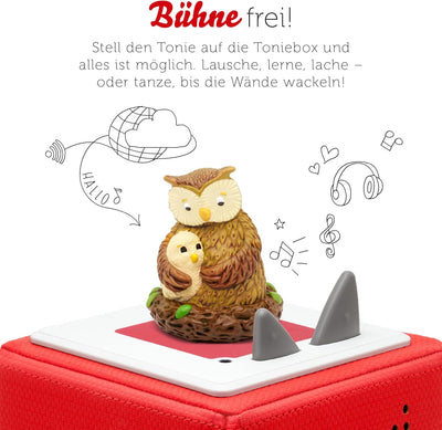 tonies Hörfigur für Toniebox, Wie kleine Tiere schlafen gehen und andere Geschichten, Hörspiel mit L