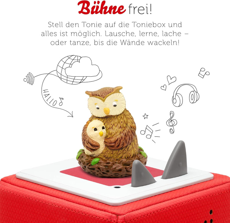 tonies Hörfigur für Toniebox, Wie kleine Tiere schlafen gehen und andere Geschichten, Hörspiel mit L