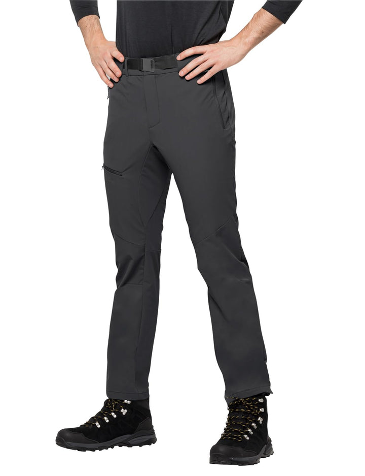 Jack Wolfskin Herren Wanderhose Holdsteig Pants M 46 Schwarz, 46 Schwarz
