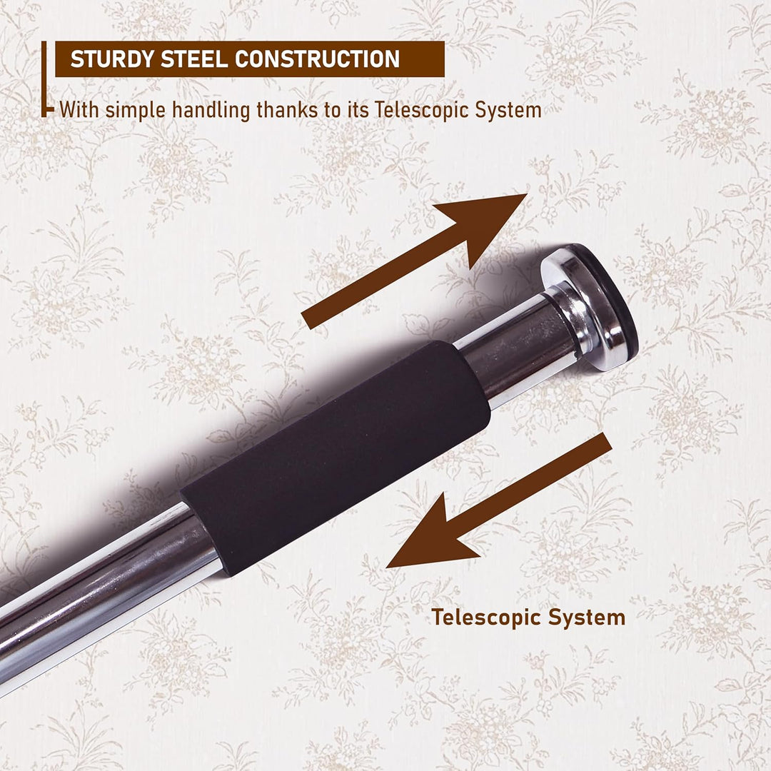 Endless EL1037 Stainless Steel Adjustable Pull Up Bar for Home Doorway | Material : Stainless Steel