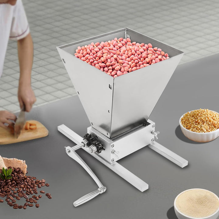 4L Getreidemühle, Malzmühle Futtermühle Maismühle, elektrische Kornpresse für Gerste Weizen Mais, Ha
