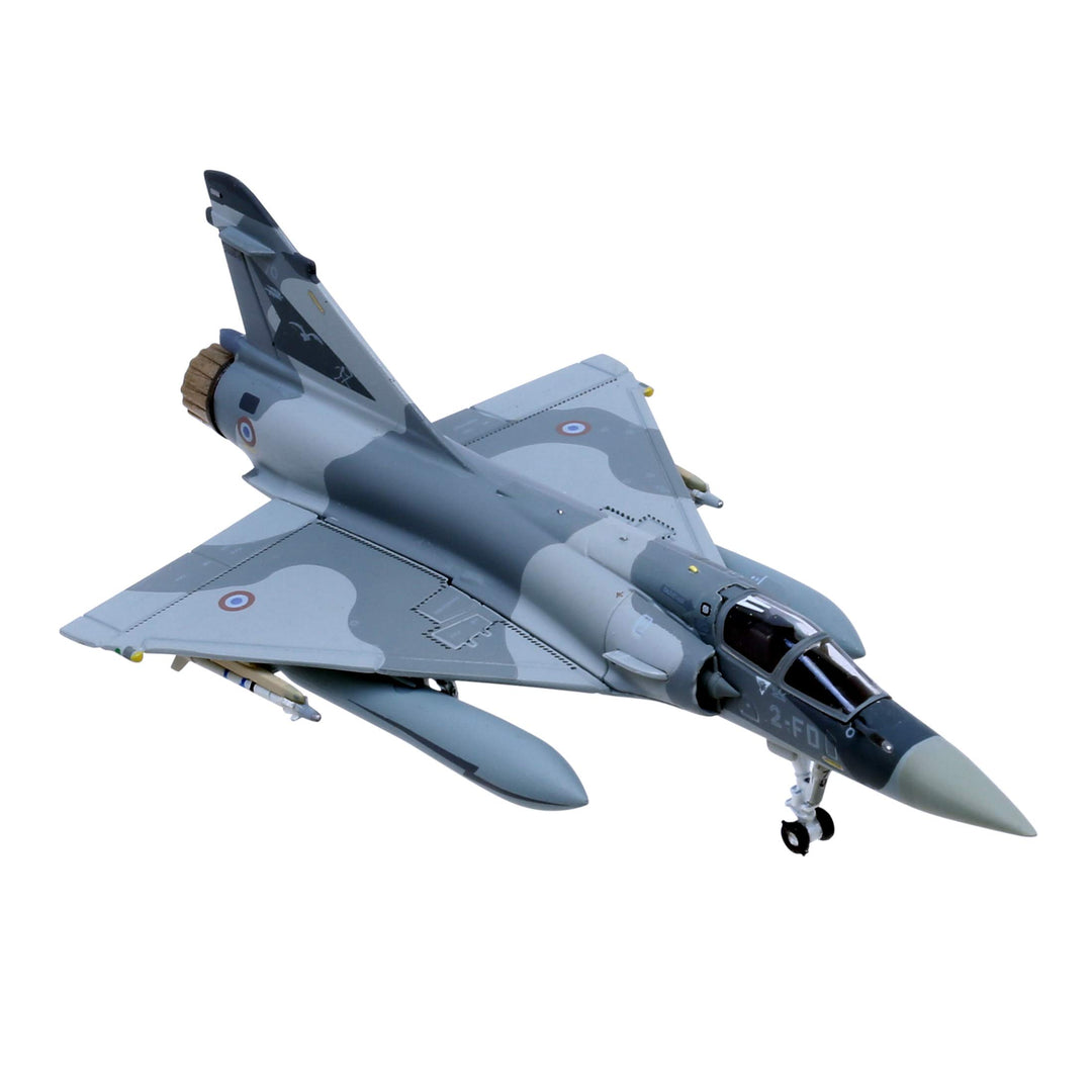 Hoganwings Hogan Wings 10890 Modellbau Flugzeug Mirage 2000-5, BA102 Dijon, Metall 1/200e