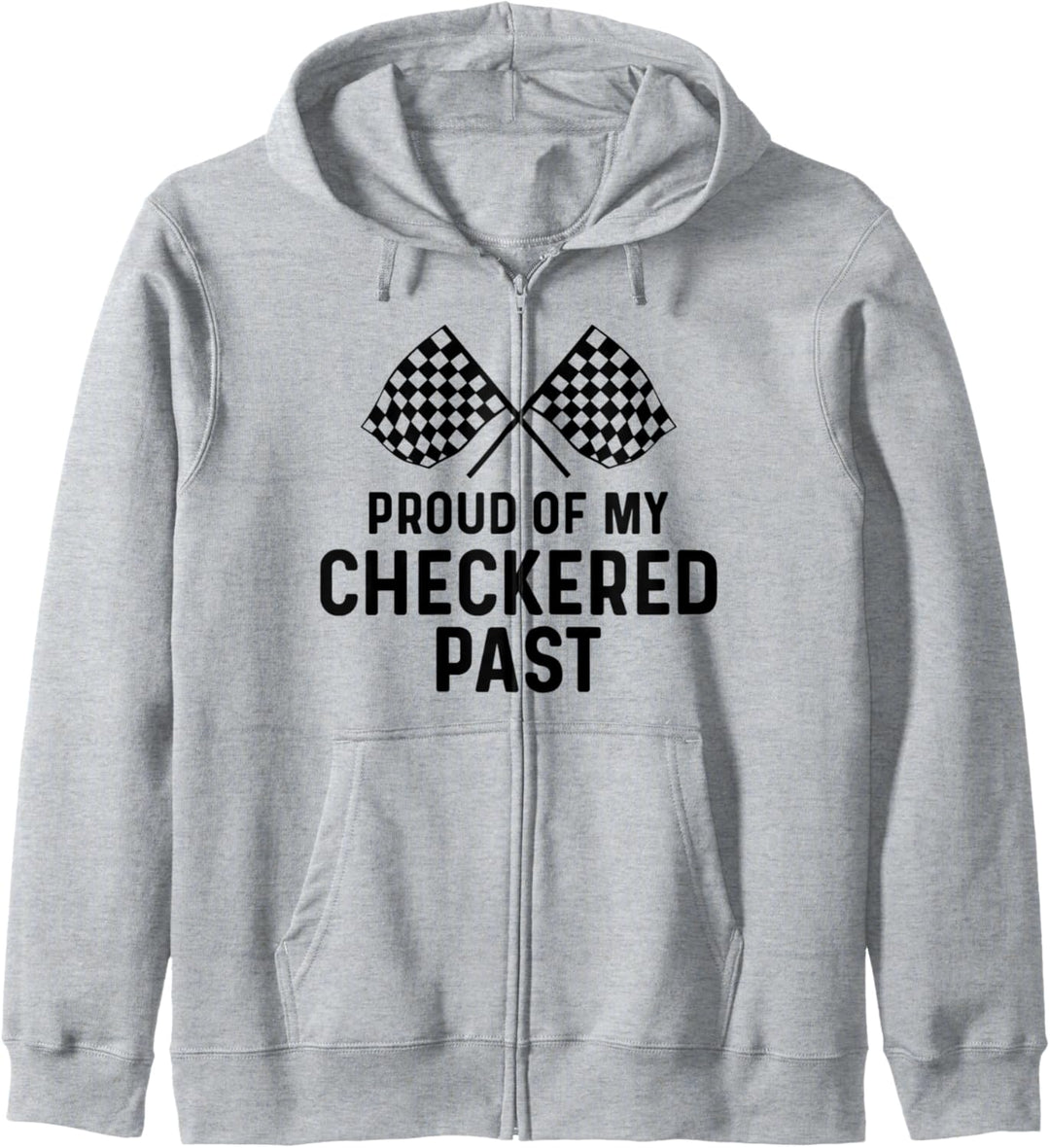 Stolz auf meine bewegte Vergangenheit Kapuzenjacke