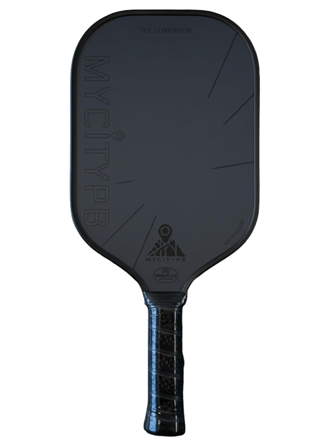Pickleball Schläger Governor Blackout Special Edition, USAP Zertifiziert, 42x18cm, 14cm Griff, Rohko