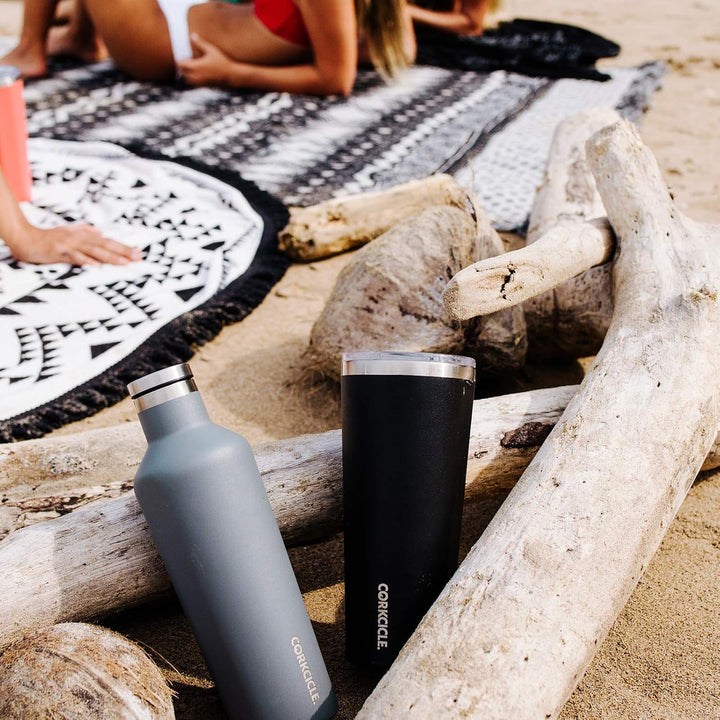 Corkcicle 2016MB Gloss Vinnebago Thermosflasche, Edelstahl, 16 Ounces, Matte Black Matte Black 473 m