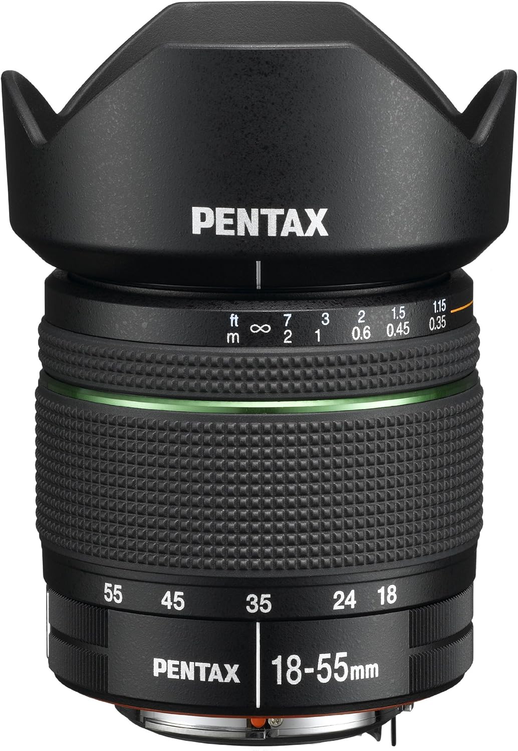 Pentax SMC DA 18-55mm F3.5-5.6 AL WR Objektiv (52mm Filtergewinde) 18-55mm Single, 18-55mm Single