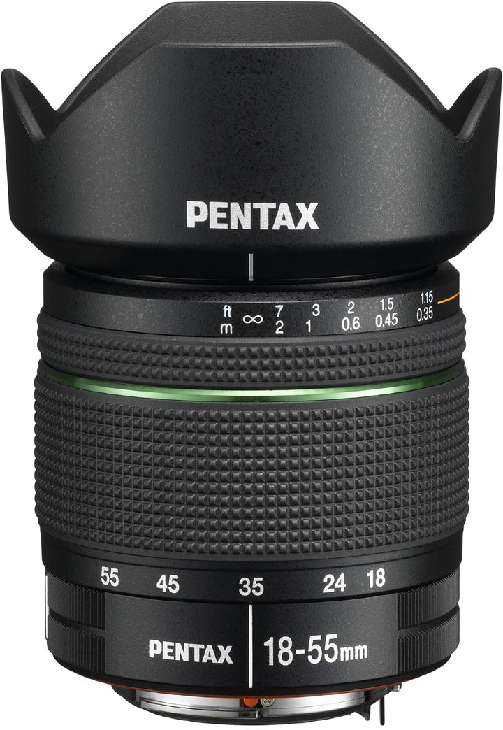 Pentax SMC DA 18-55mm F3.5-5.6 AL WR Objektiv (52mm Filtergewinde) 18-55mm Single, 18-55mm Single