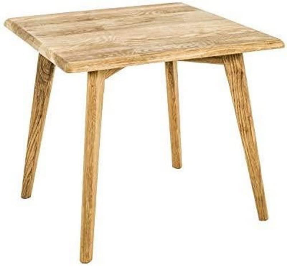 HAKU Möbel Beistelltisch, Massivholz, eiche, B 45 x T 45 x H 45 cm 45 x 45 x 45 cm Eiche, 45 x 45 x