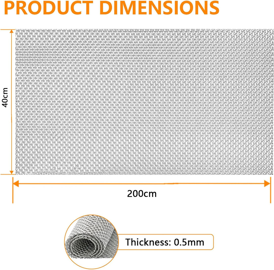 Hitzeschutz Hitzeblech Geprägte,Motor-Wärmedämmung 200cm x 40cm Aluminium Motorsport Isolierung Hitz