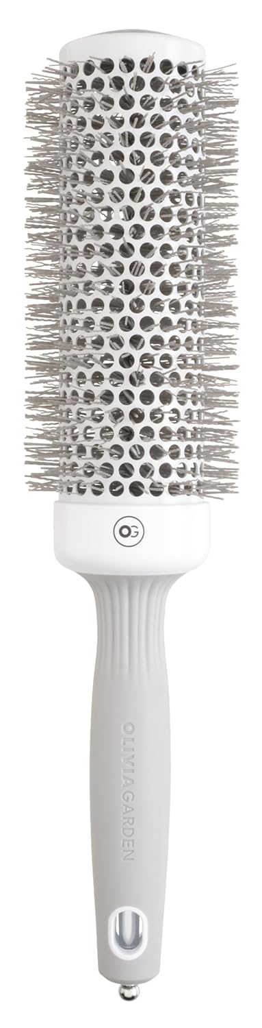 Olivia Garden - Expert Blowout Speed White and Grey Hairbrush- 45 weiss&grau 45, weiss&grau 45