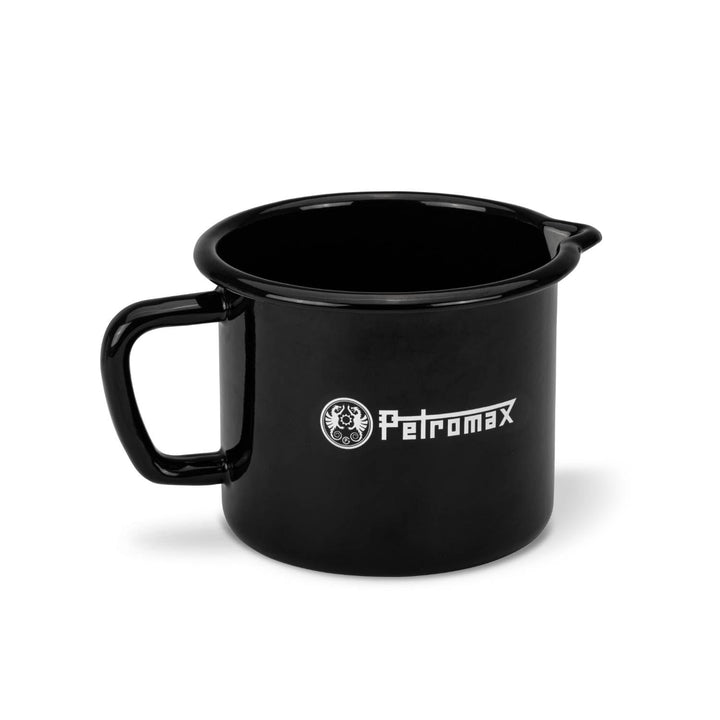 Petromax Emaille Milchtopf (1 Liter, schwarz) Schwarz 1 Liter, Schwarz 1 Liter
