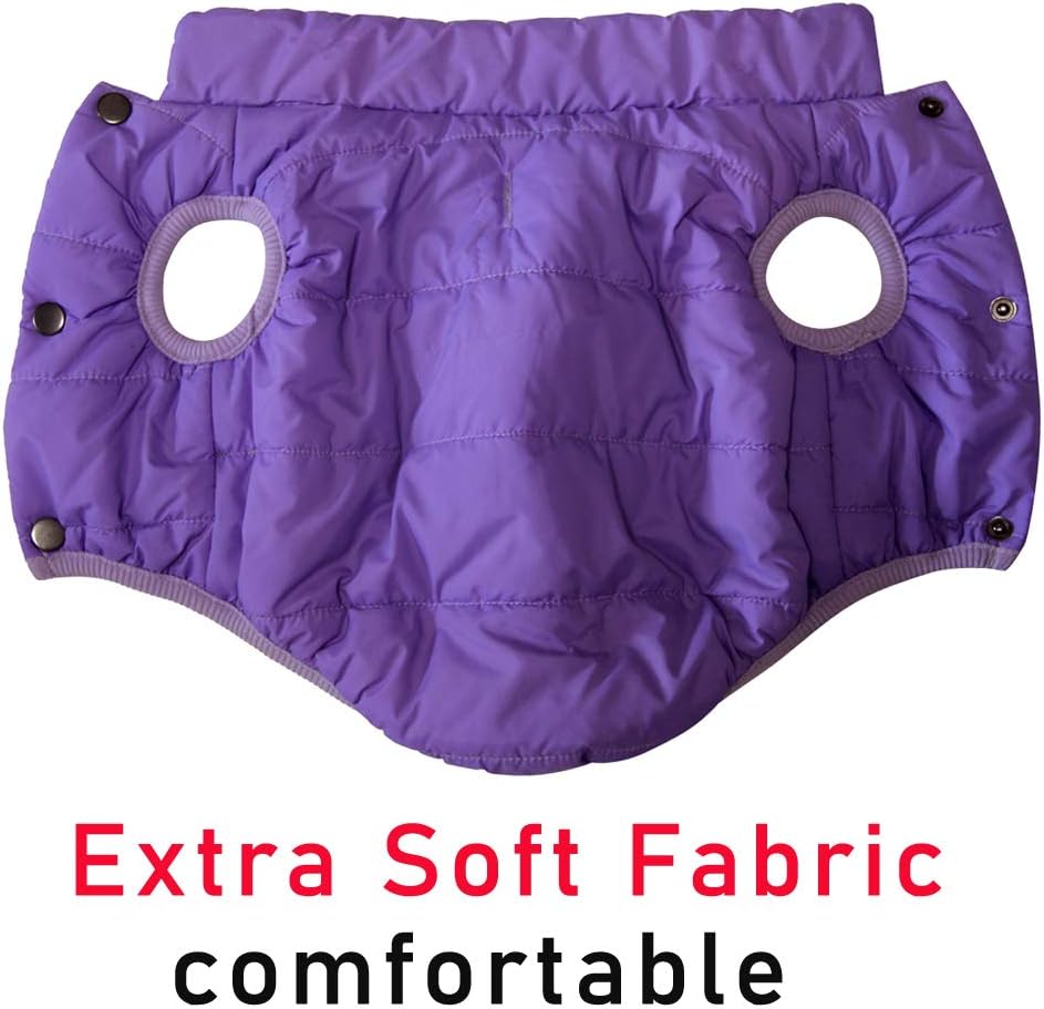Fleece Hundejacke für Winter kaltes Wetter, Extra Weicher Hundemantel für Kleine Hunde, Winddichte W