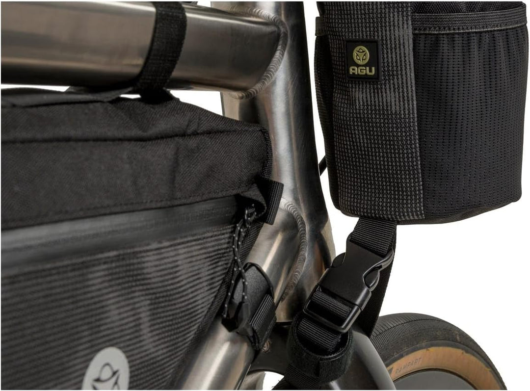AGU Snack-Pack Venture Fahrrad Rahmentasche, 1L Rahmentasche Fahrrad wasserabweisend, Reflektierend