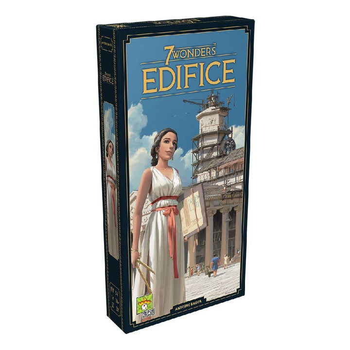 Asmodee | Repos Production | 7 Wonders – Edifice | Erweiterung | Kennerspiel | Strategiespiel | 3-7