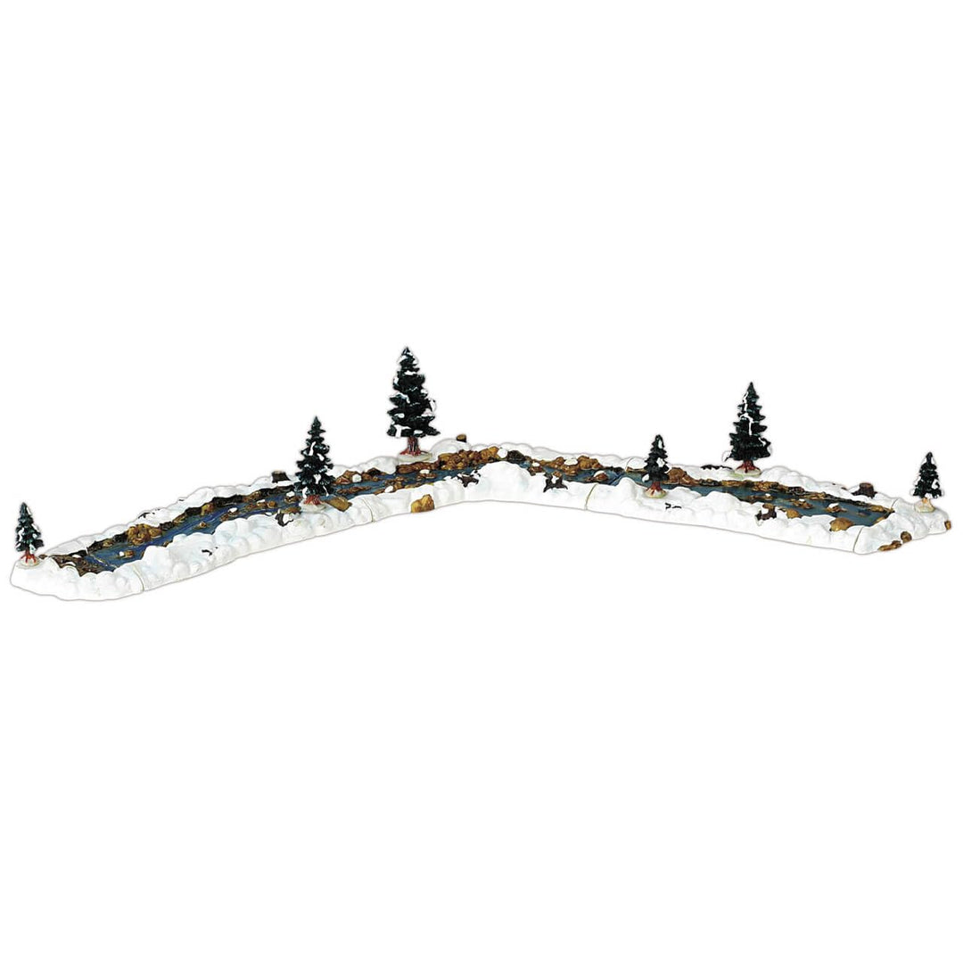 Lemax Bach, Dorf-Dekoration, 10 cm, 11 Stück, Mehrfarbig