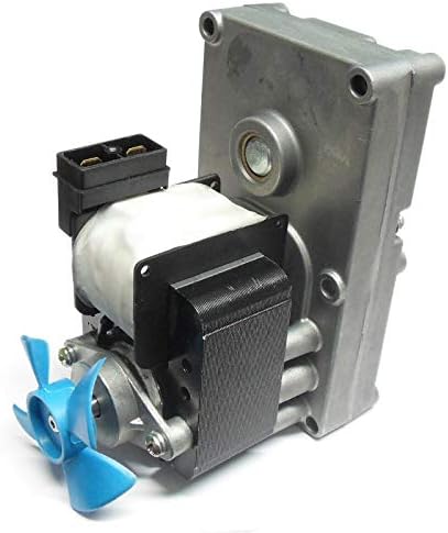 AC Spaltpol-Getriebemotor, 230V~, 50Hz, 50W, 123x70mm, 25Nm, 3,2U/min. 3,2 Umdrehungen/Minute, 3,2 U