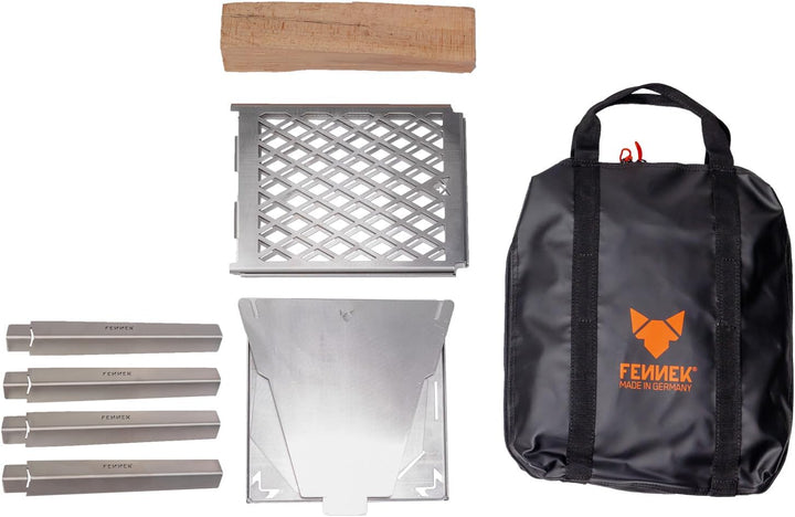 Tasche für FENNEK Feuerschale Oktagon | sehr robust aus Tarpaulin | mit Reisserschluss, Trageriemen
