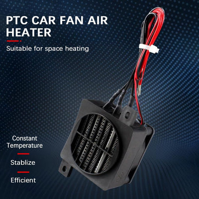 Uadme PTC Heizelement 12V, 100W PTC Auto Heizung, Elektrisch Isolierte Lufterhitzer mit Konstanter T