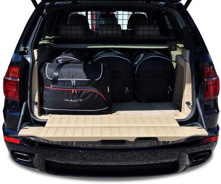 KJUST Dedizierte Kofferraumtaschen 5 stk kompatibel mit BMW X5 E70 2006-2013