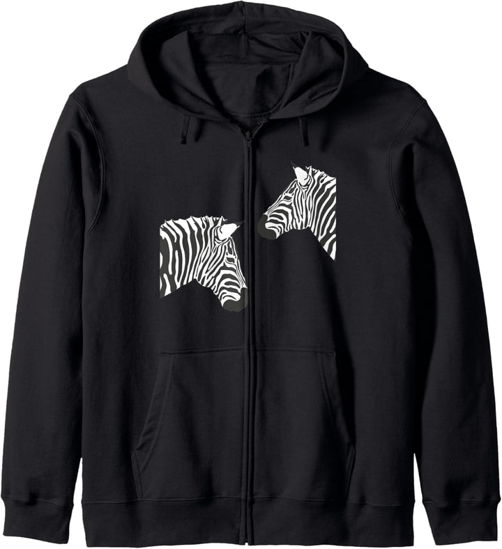 Zebrakopf Kapuzenjacke