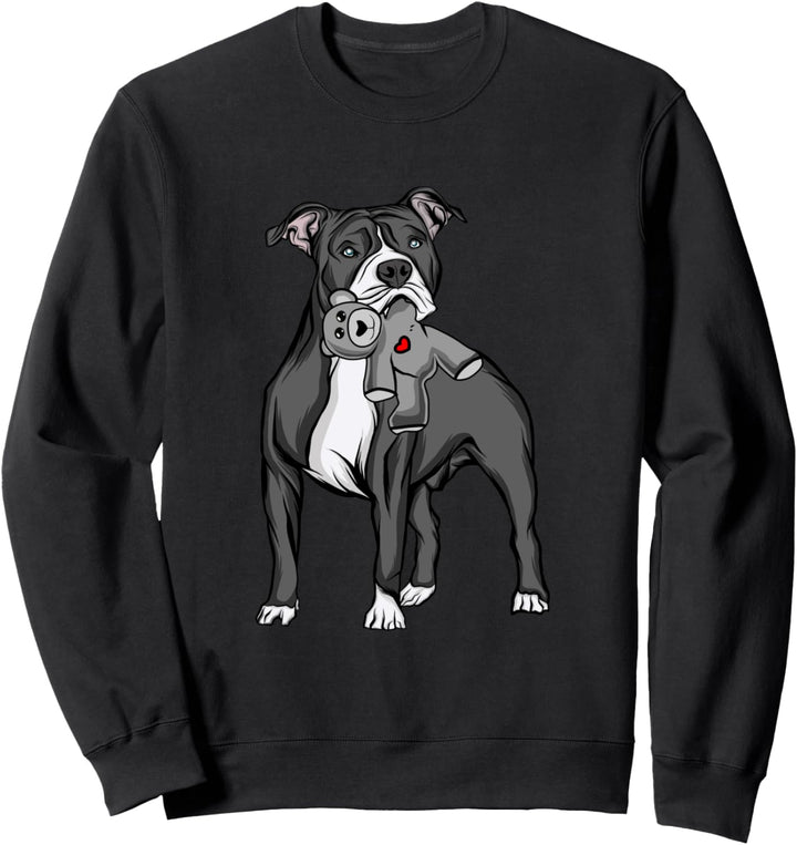 American Staffordshire Terrier Stofftier Amstaff Sweatshirt