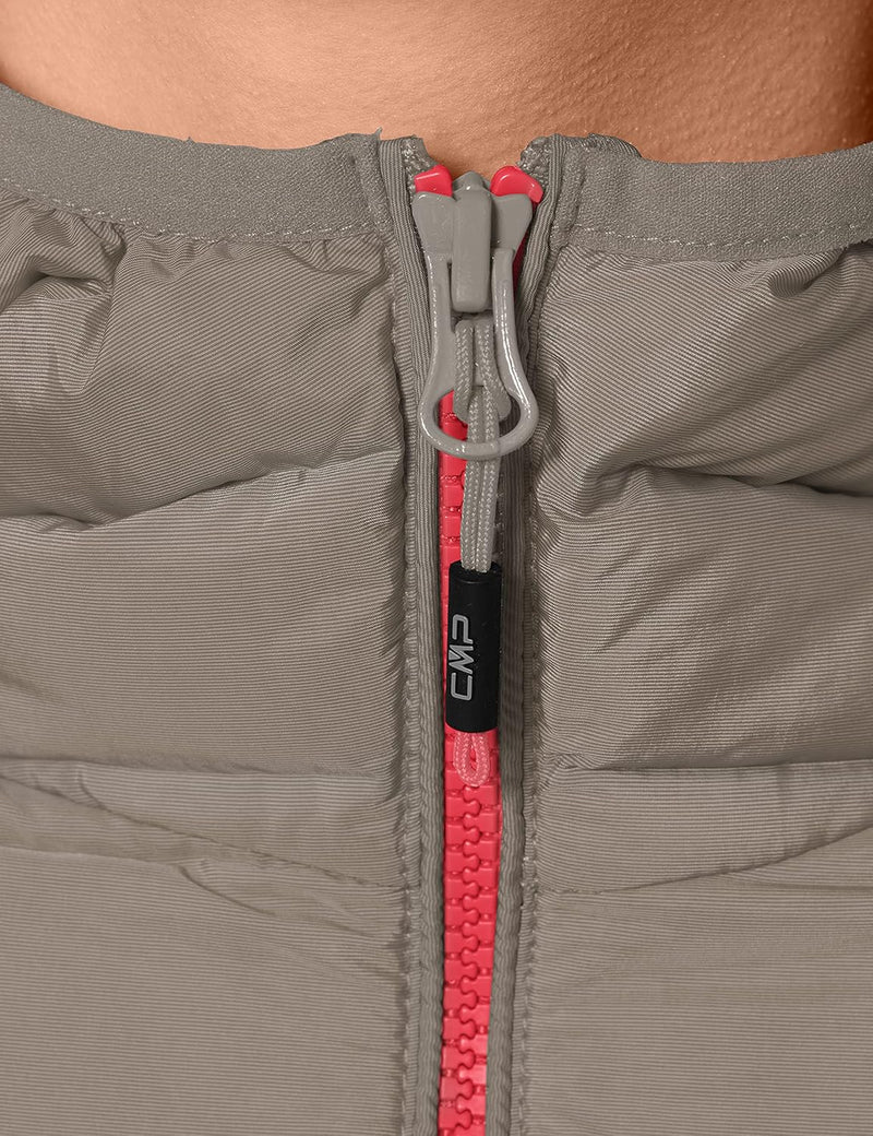 CMP Damen Damenjacke mit Fester Kapuze Jacke, Turteltaube