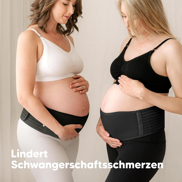 KeaBabies Bauchgurt Schwangerschaft - Weicher und atmungsaktiver schwangerschaftsgürtel - Bauchband