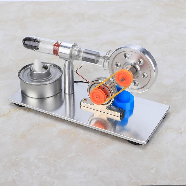 Stirlingmotor, ähnlich wie Brennkraftmaschine Sterlingmotor Motor Schwungrad Stirling Motormotor mit