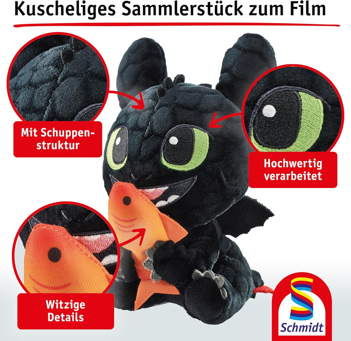 Dragons, Ohnezahn, hungrig, 18 cm: Plüsch Dragons Ohnezahn hungrig, Ohnezahn hungrig