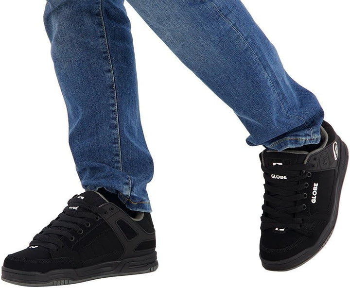 Globe Tilt Unisex-Erwachsene Sneakers 39.5 EU Schwarz, 39.5 EU Schwarz