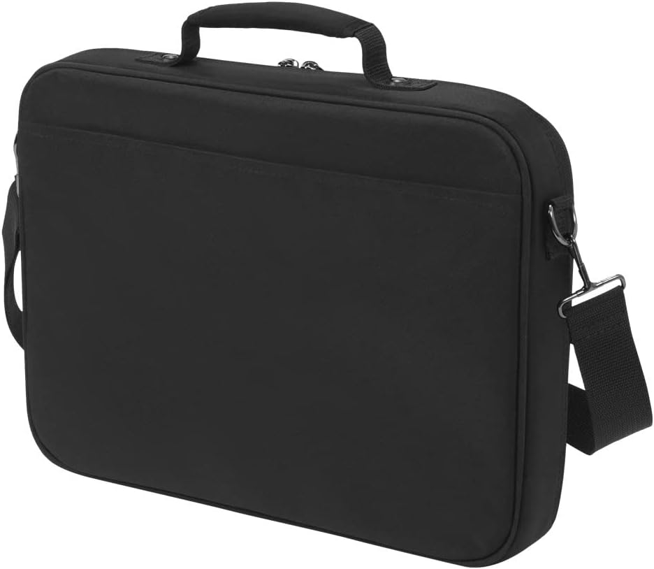 Dicota Eco Multi Plus Base 14-15.6 – Notebooktasche mit Schutzpolsterung und Dokumentenfach, schwarz