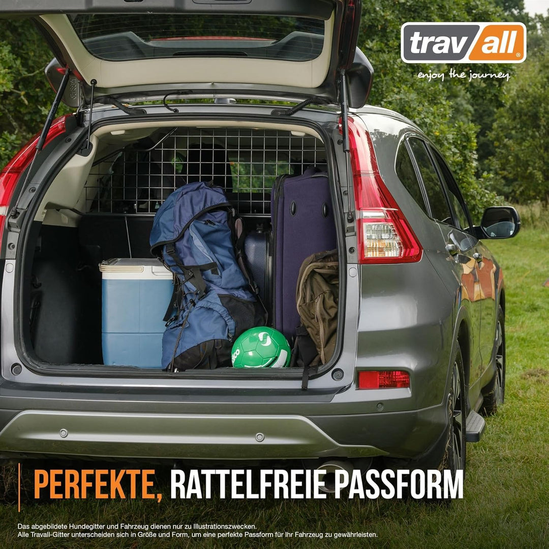 Travall Guard Hundegitter Kompatibel Mit Peugeot 2008 (2013-2019) TDG1400 - Massgeschneidertes Trenn