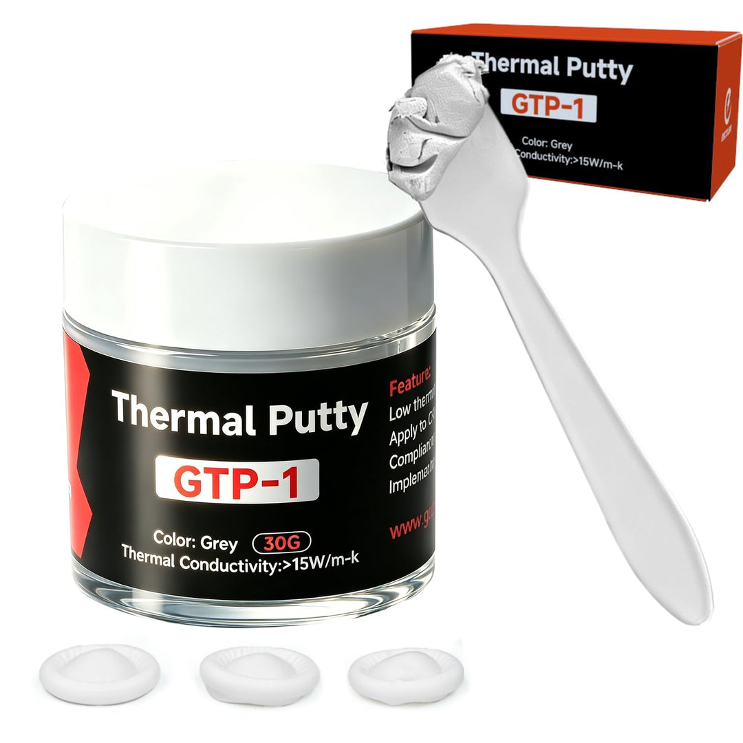 GTP-1 Thermal Putty 30 g, >15 W/mK Wärmeleitkitt für CPU, GPU, VRAM