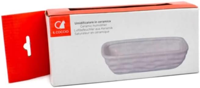 Martini Spa Il Coccio Evaporatori-Air Luftbefeuchter, gestreift, Weiss, 1 Stück (Packung mit 2) Einh