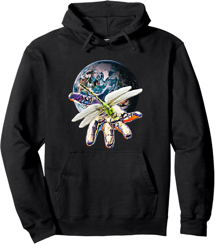 Libelle Insekten bunte Flügel Insekt Design Libellen Pullover Hoodie